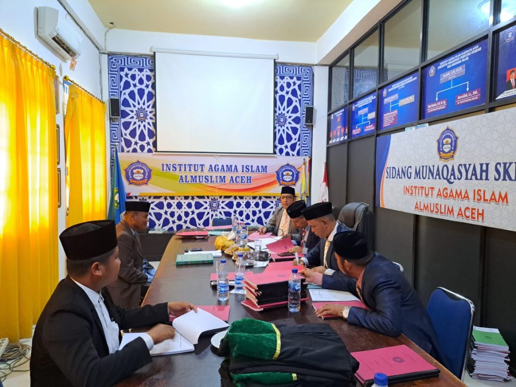 Ratusan Mahasiswa IAI Almuslim Aceh Telah Selesaikan Sidang Munaqasyah Skripsi