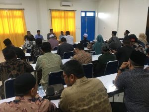 Rektor Gelar Pertemuan Perdana dengan Jajaran Dosen IAI Almuslim Aceh