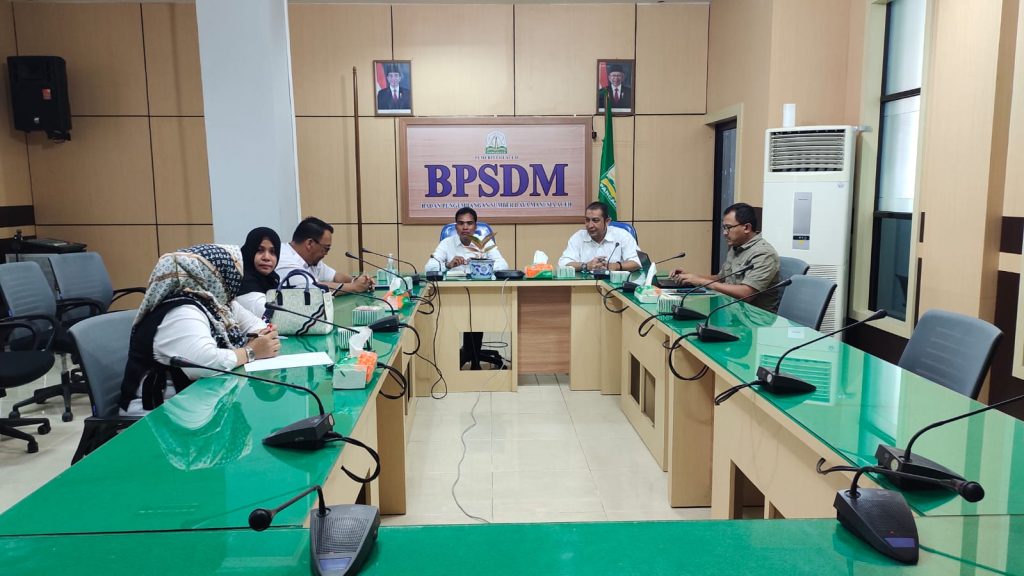BPSDM Aceh Sambut Baik Kunjungan dari Kampus Paya Lipah