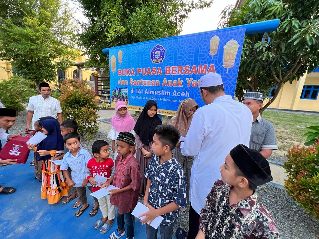 Momen Ramadan, Kampus Paya Lipah Buka Bersama dan Santuni Anak Yatim