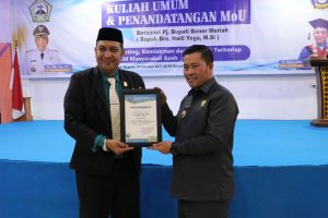 Tingkatkan SDM, Pemkab Bener Meriah dan IAI Almuslim Aceh Teken MoU