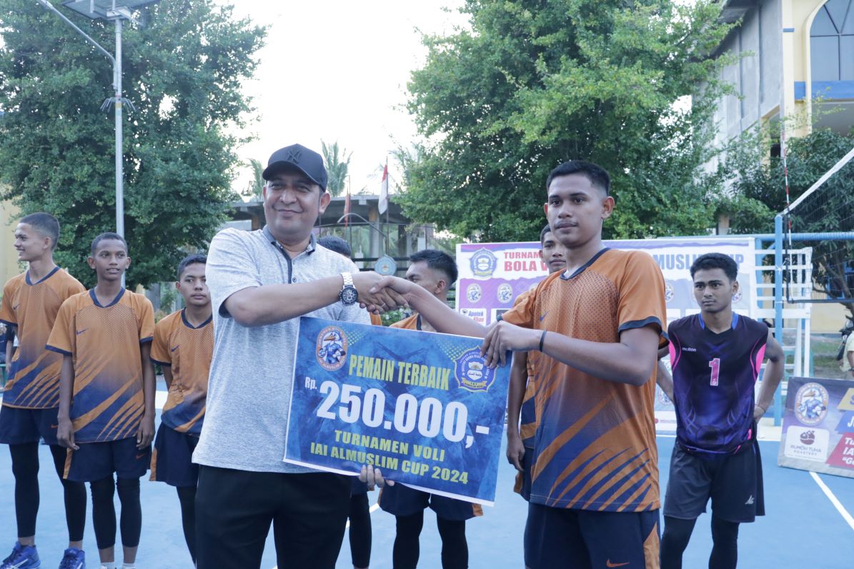 Turnamen Voli IAI Almuslim Cup 2024, MAS Syamsuddhuha Sabet Juara I