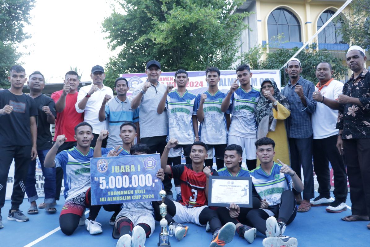 Turnamen Voli IAI Almuslim Cup 2024, MAS Syamsuddhuha Sabet Juara I