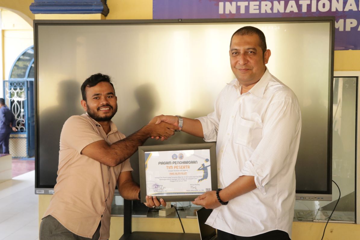 Turnamen Voli IAI Almuslim Cup 2024, MAS Syamsuddhuha Sabet Juara I