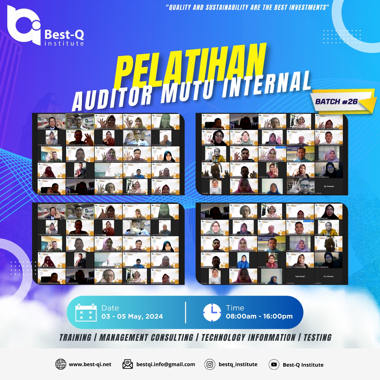 Perkuat Mutu Internal, Lima Dosen IAI Almuslim Aceh Ikuti Pelatihan AMI