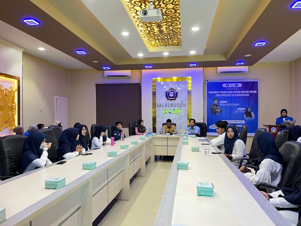 GenBI IAI Almuslim Aceh Gelar Workshop ToT Bank Sentral dan CBP Rupiah