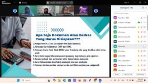 Sharing Session “Tips dan Trik Siap Seleksi Beasiswa BI 2025”