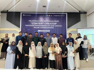 GenBI IAI Almuslim Aceh Ikuti Uji Kompetensi Content Creator BNSP