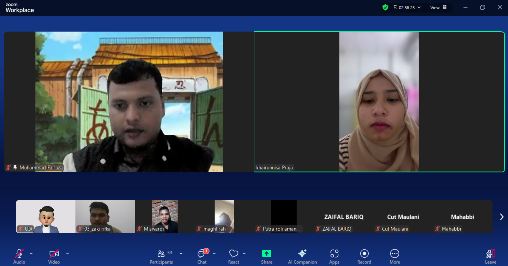 webinar genbi universitas islam aceh