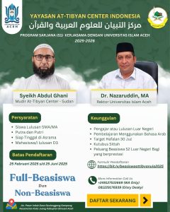 beasiswa dan non beasiswa uia dan tibyan center