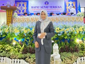 Dosen Ekonomi Syariah Universitas Islam Aceh (UIA) Khadijatul Musanna MH