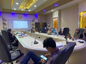 Investor club digelar secara hybrid bertempat di ruang rapat UIA Kampus Paya Lipah