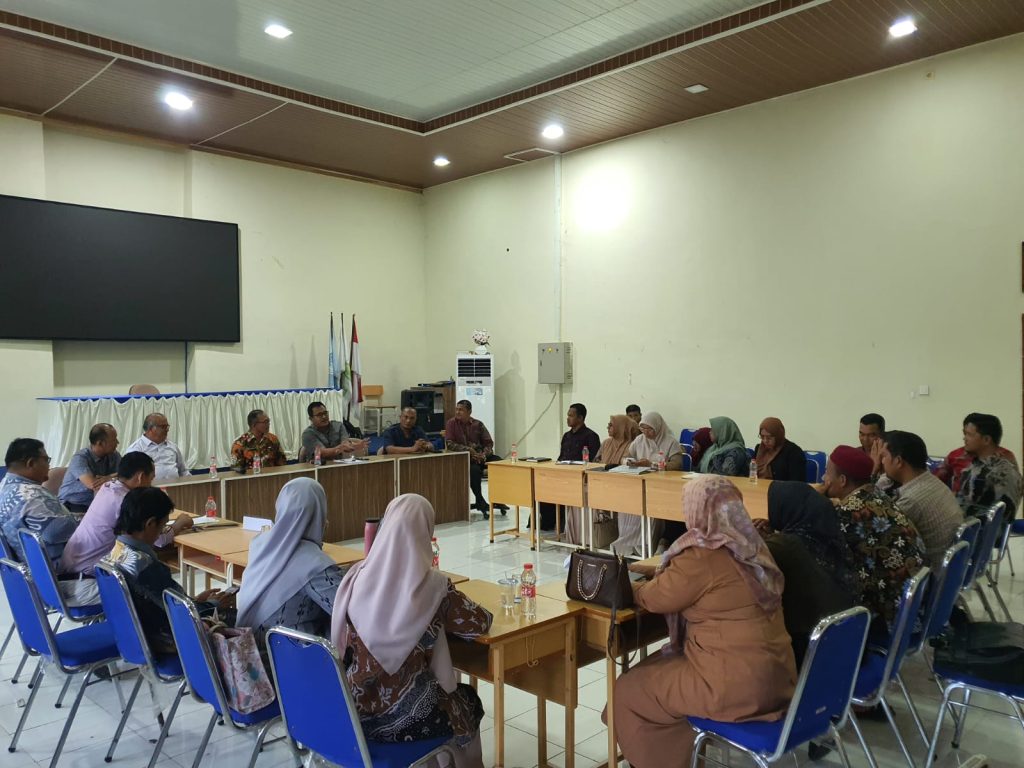rapat koordinasi kacabdin bireuen dengan kampus 1