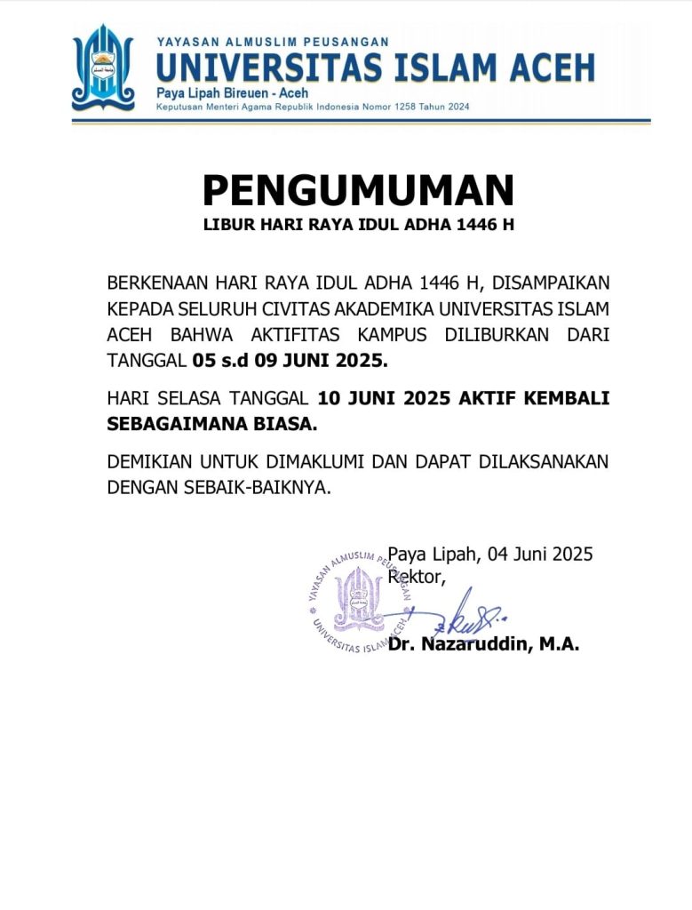libur iduladha 1446 H