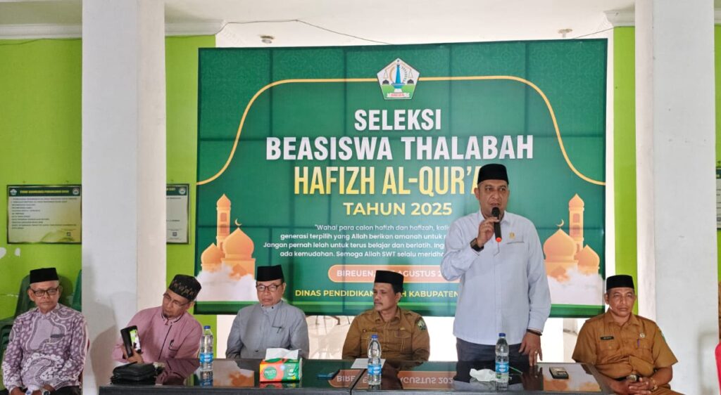 Rektor dan Dosen UIA jadi Penguji Beasiswa Tahfizh di Badan Dayah