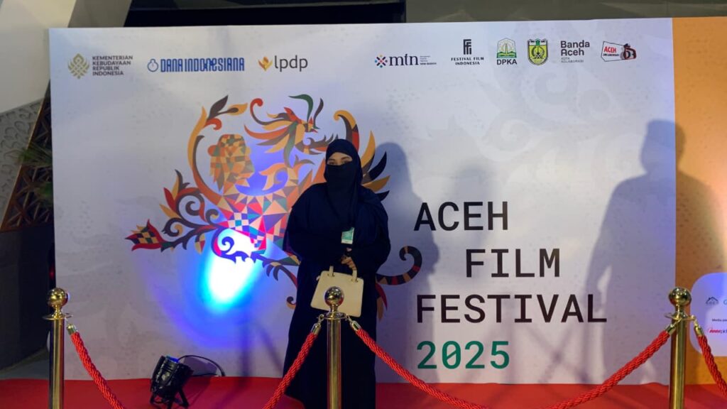 Syarifah Ratu Siti Khalillah dalam salah satu kegiatan Aceh Film Festival (AFF) 2025 di Banda Aceh