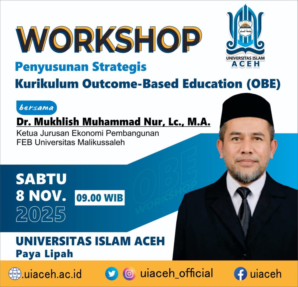 Workshop penyusunan strategis OBE UIA