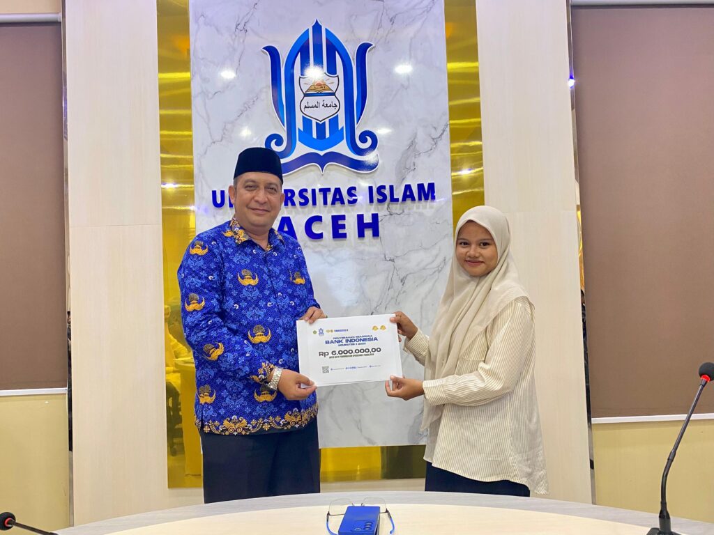 Mahasiswa UIA Terima Beasiswa BI, Sekaligus Pilih Pemimpin Baru GenBI