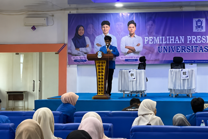 Hasil PEMIRA UIA: Muammar Kadafi Pimpin Badan Eksekutif Mahasiswa Periode 2026-2027