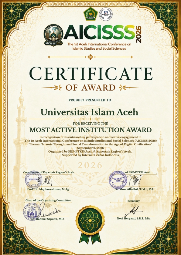 Awards UIA AICISSS UIA