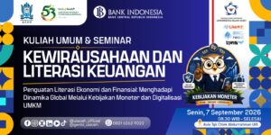 kuliah umum dan seminar kewirausahaan