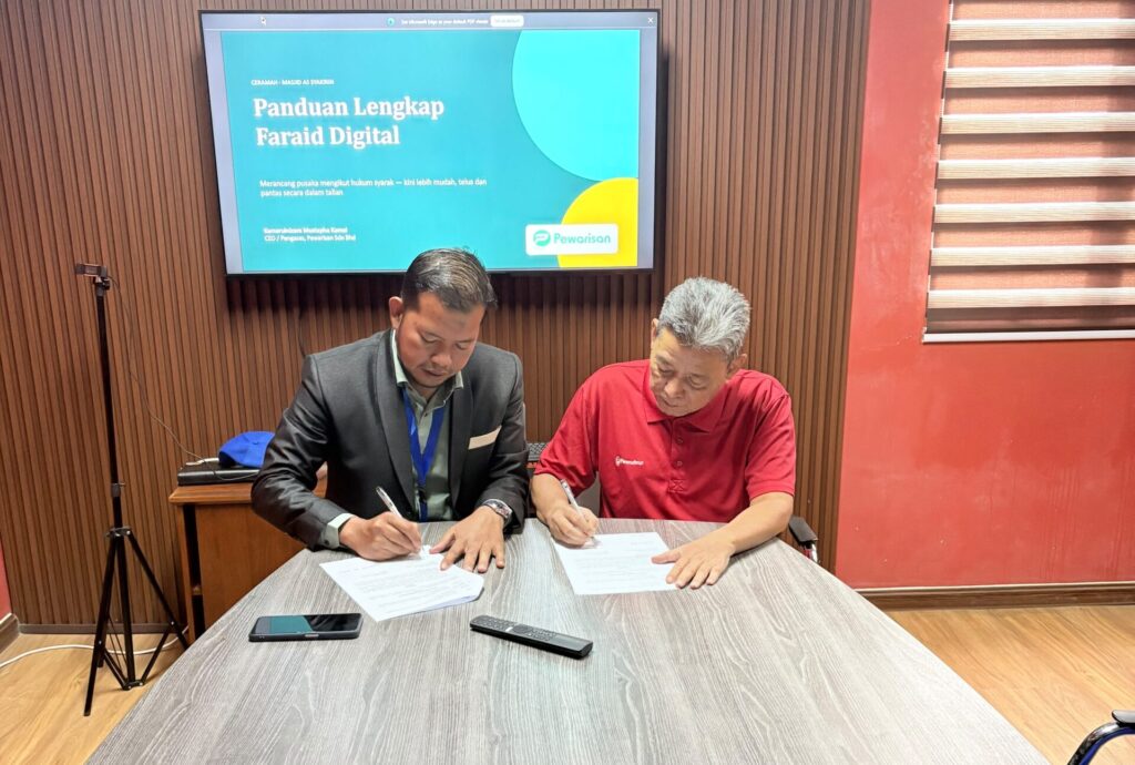 Memorandum of Understanding (MoU) Fakultas Syariah dan Pewarisan Sdn Bhd, di Kuala Lumpur