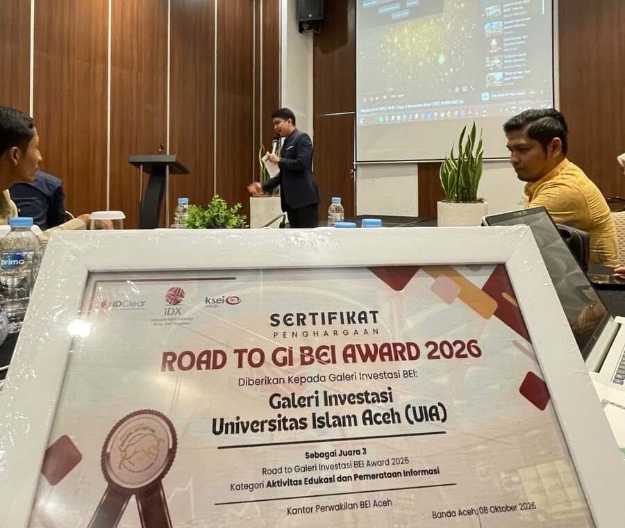 galeri investasi uia dapat GI BEI Award 2026